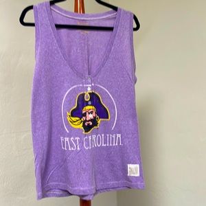 East Carolina university tank top